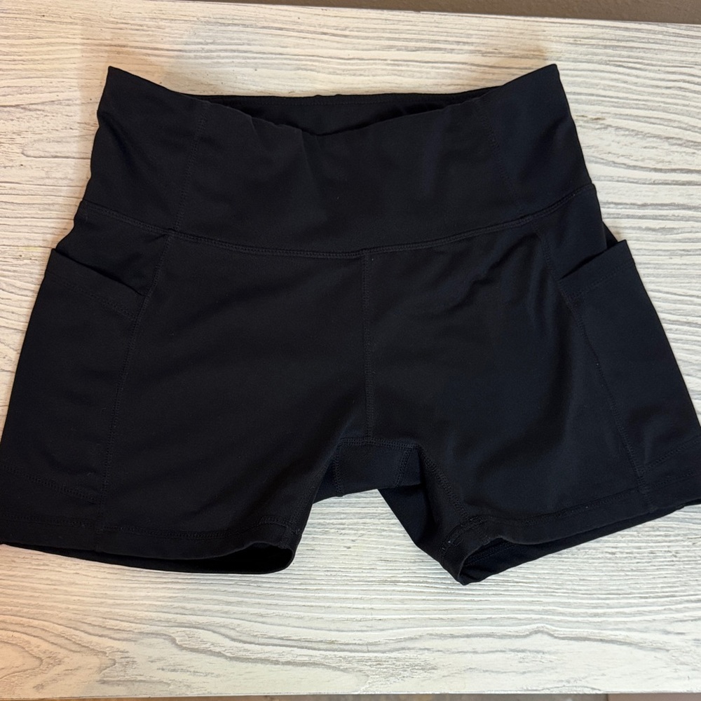 Baleaf Women's High Waist Black Shorts